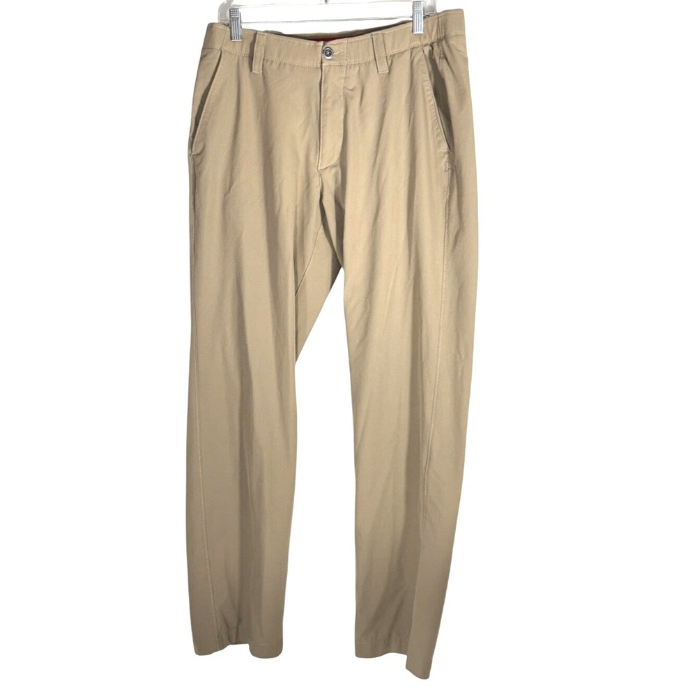 Under‎ Armour Men's Tan Performance Chino Pants size 36 x 33
